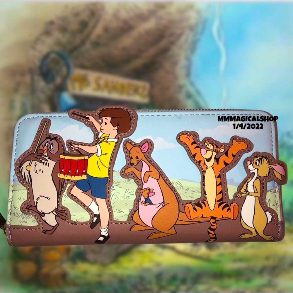 Winnie The Pooh 95th Anniversary Celebration Toss Backpack & Parade Zip Wallet - Picture 7 of 9